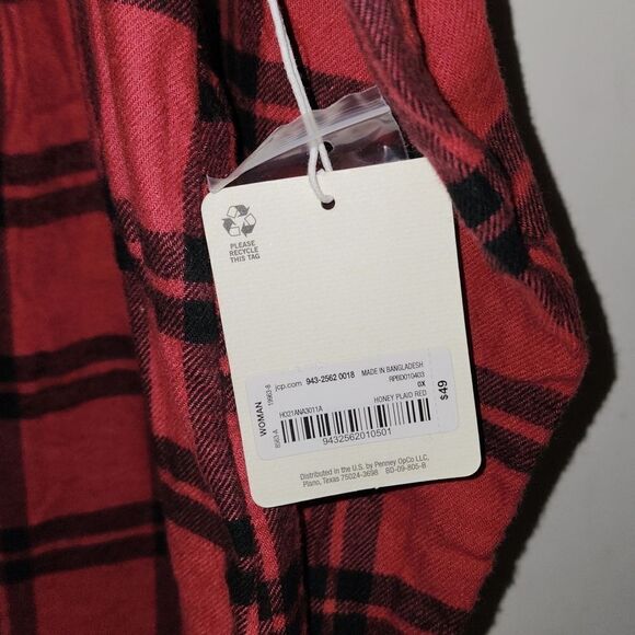 Ana- A New Approach, Size 0X Women's Button Shirt - Picture 3 of 4